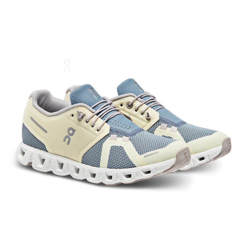 Yellow / Blue On Cloud 5 Combo Women's Sneakers | USA_ON8870