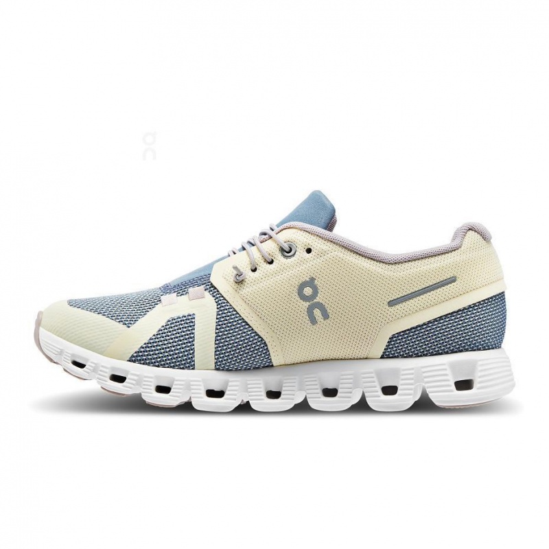Yellow / Blue On Cloud 5 Combo Women's Sneakers | USA_ON8870