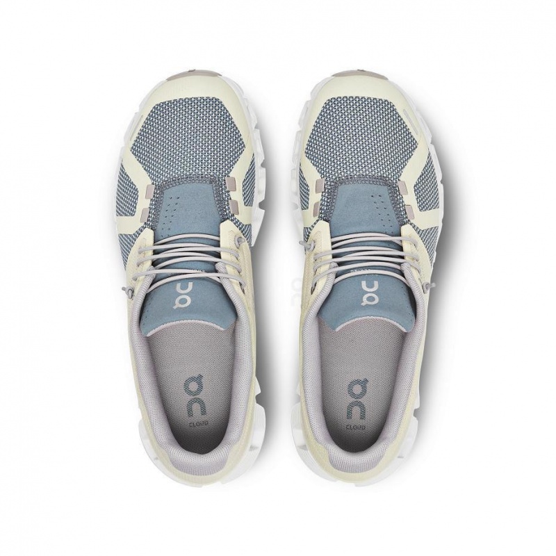 Yellow / Blue On Cloud 5 Combo Women's Sneakers | USA_ON8870
