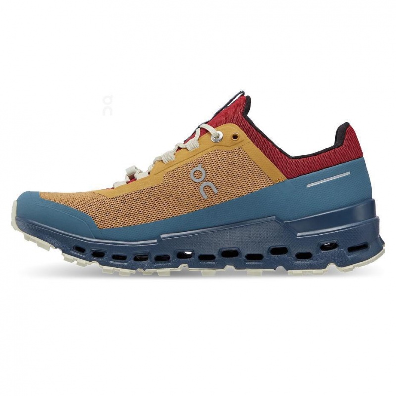 Yellow / Blue On Cloudultra Women's Trail Running Shoes | USA_ON8665