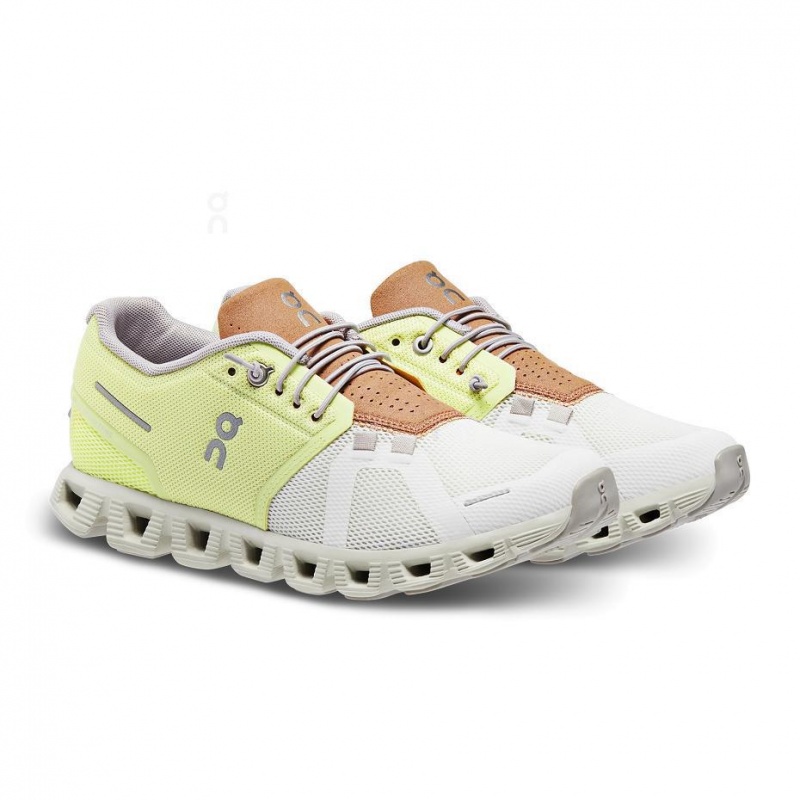 Yellow / White On Cloud 5 Women's Sneakers | USA_ON9089