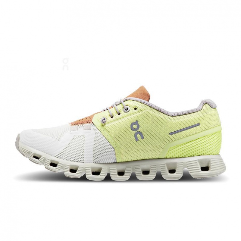 Yellow / White On Cloud 5 Women's Sneakers | USA_ON9089